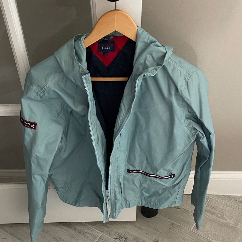Tommy Hilfiger Aqua Hooded Jacket